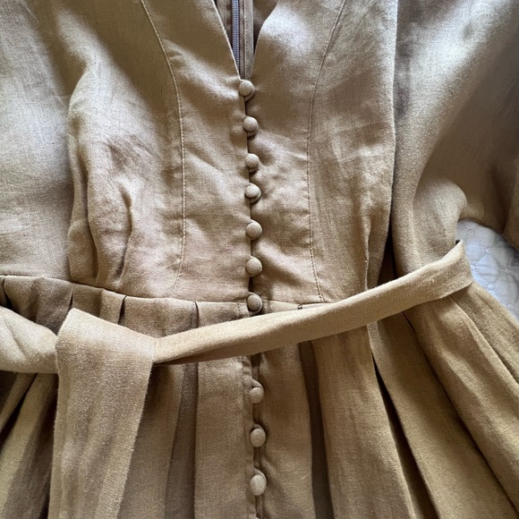 Banana Republic Elegant Button-Front Midi Dress – Worn Once - Picture 2 of 8